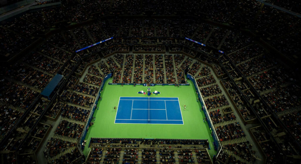 US tennis image | IBM and USTA