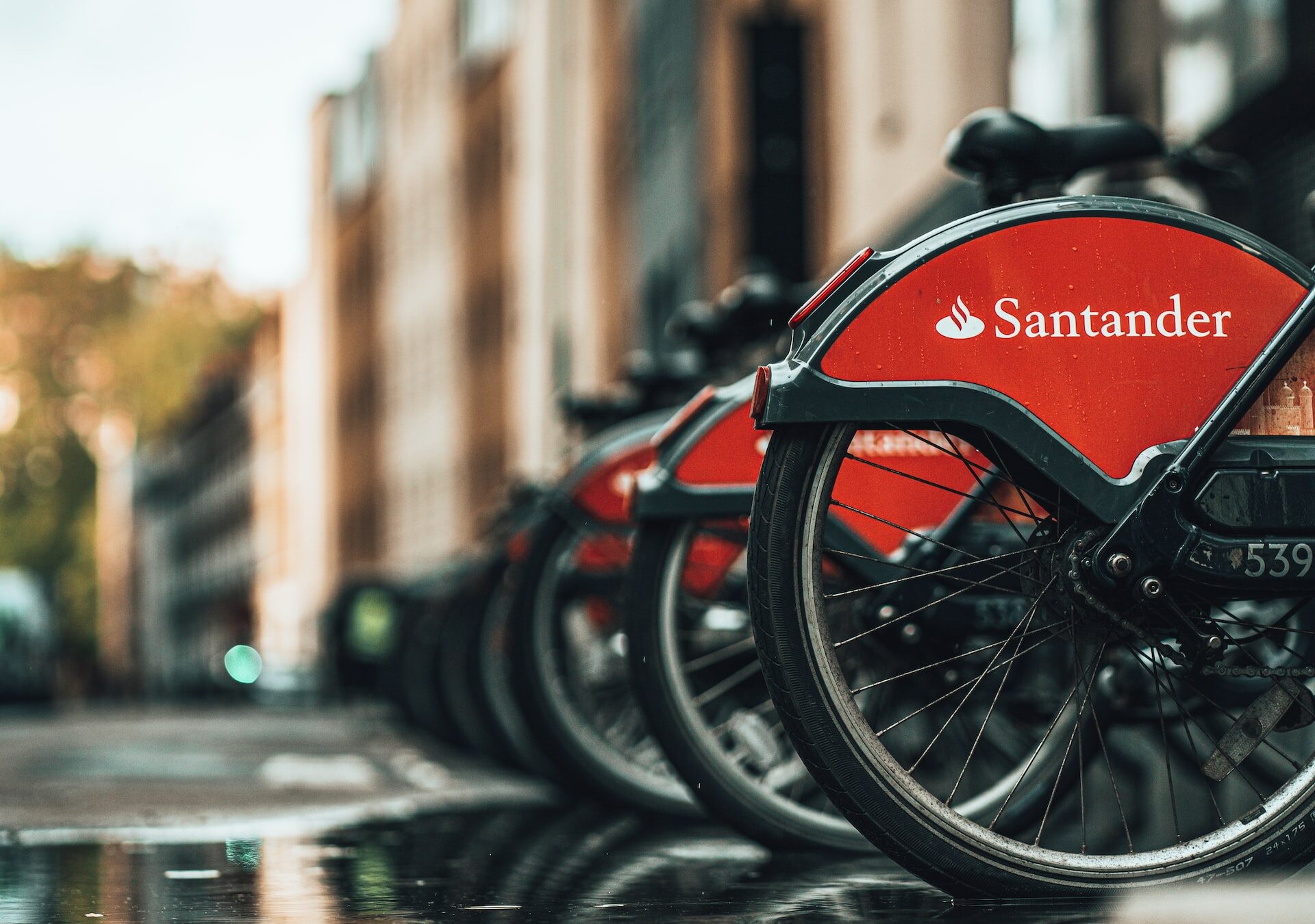 images of bikes | Salesforce and Santander