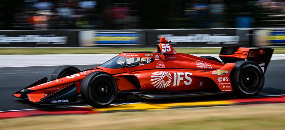 image of red IFS AJ Foyt Racing car |