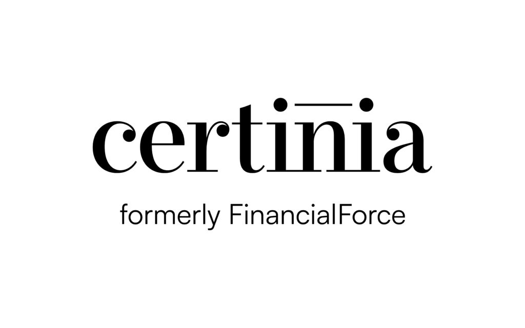 Certinia logo card partner page