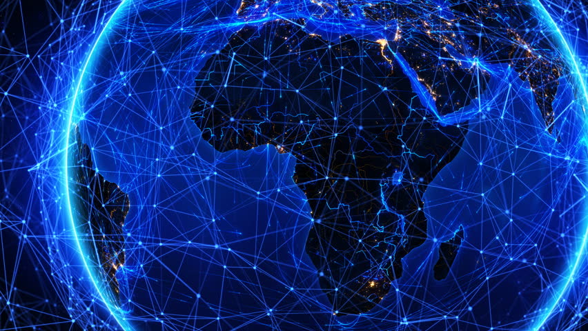 EPI-USE : Africa globe, in blue.