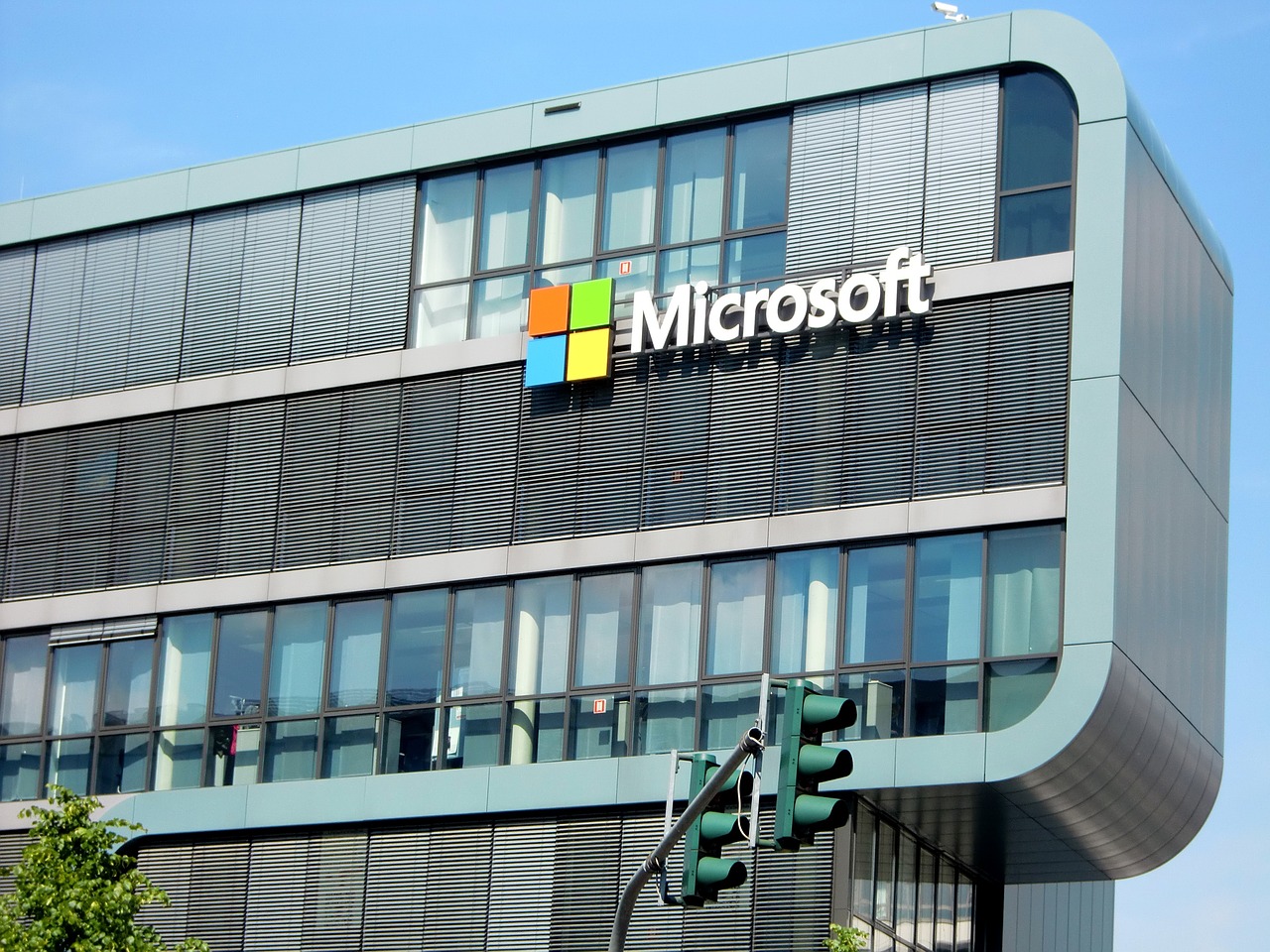 Image of Microsoft building