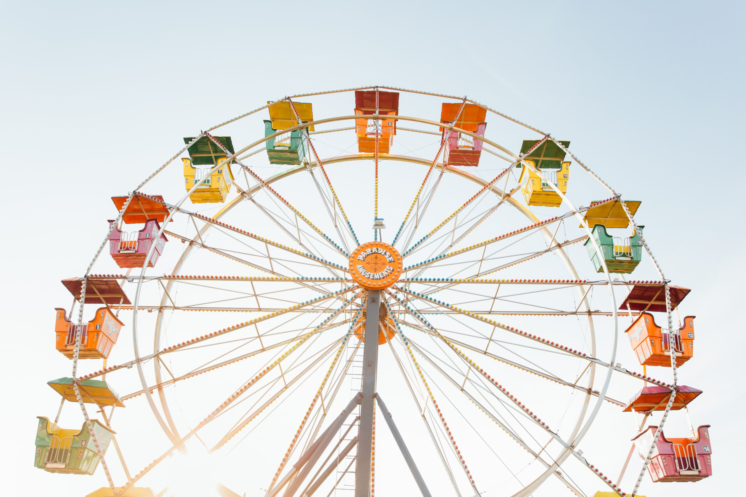Image of a colourful ferris wheel | upgrade cycles software support