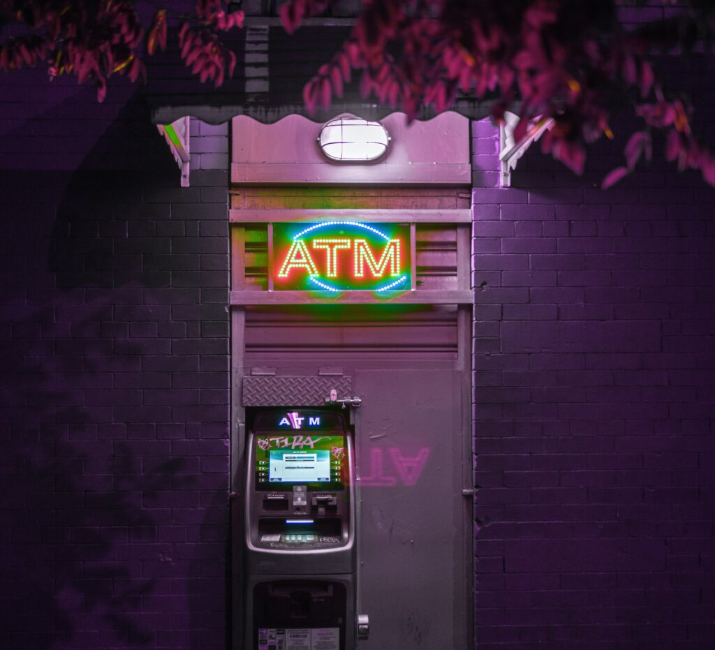 image of ATM machine | NatWest and AWS