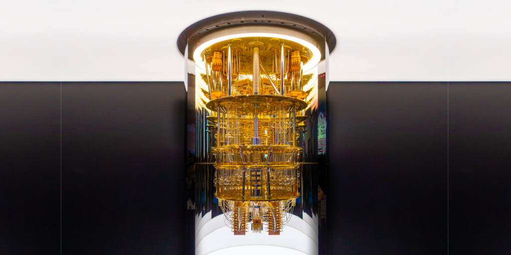 A view inside the IBM Quantum System One, a programmed computer that uses quantum circuits | Quantum