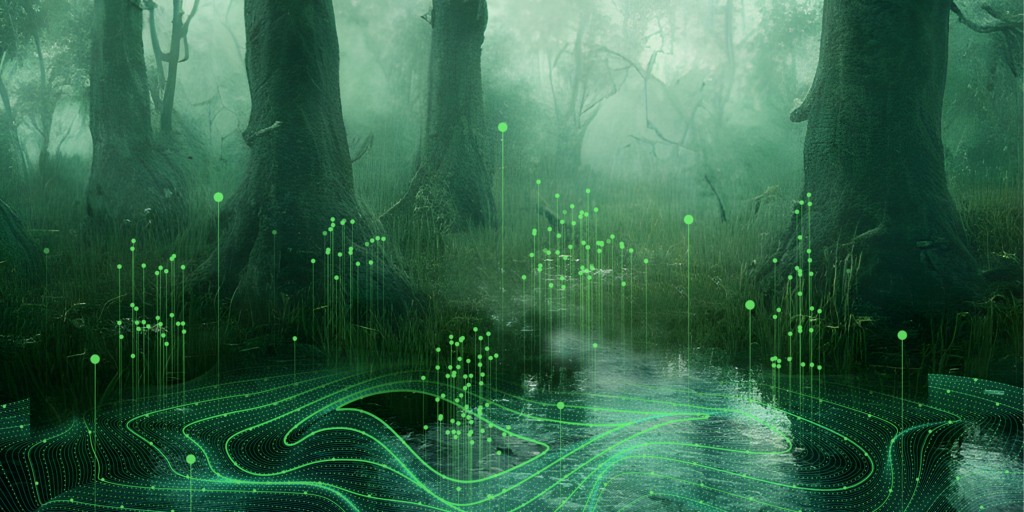abstract image of data swamp