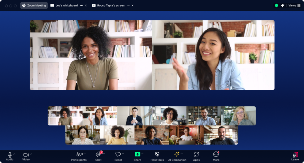 Zoom Workplace Meetings screen | Zoom launches Zoom Workplace and Ask AI Companion