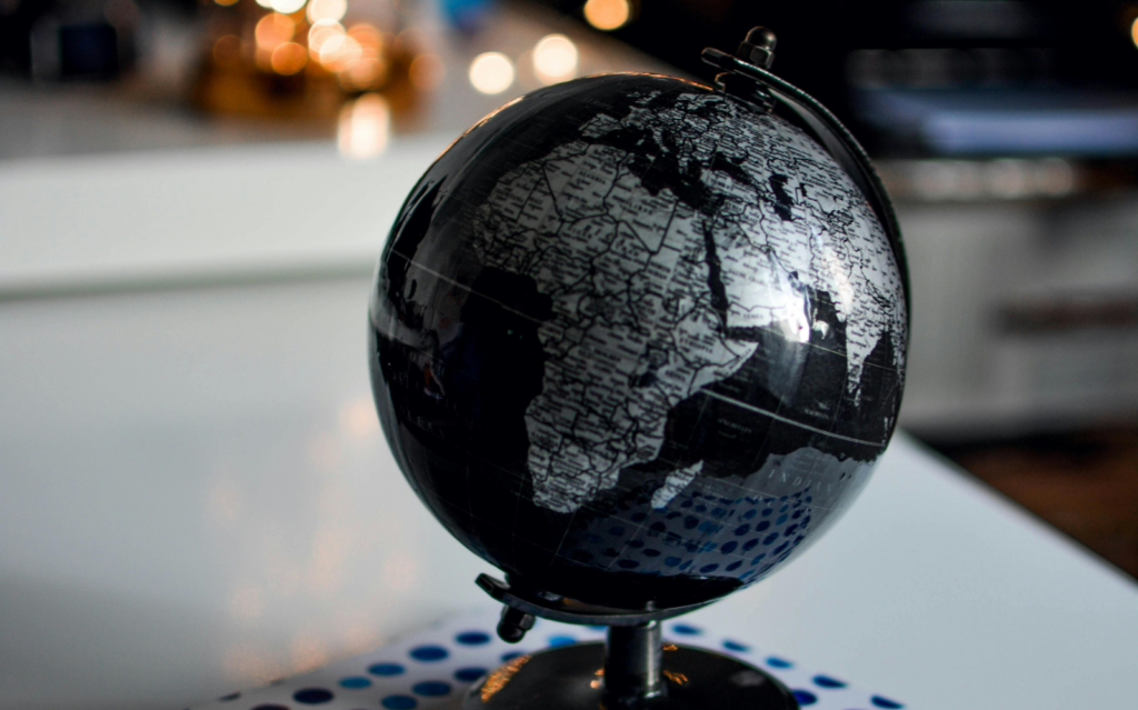 globe on desk