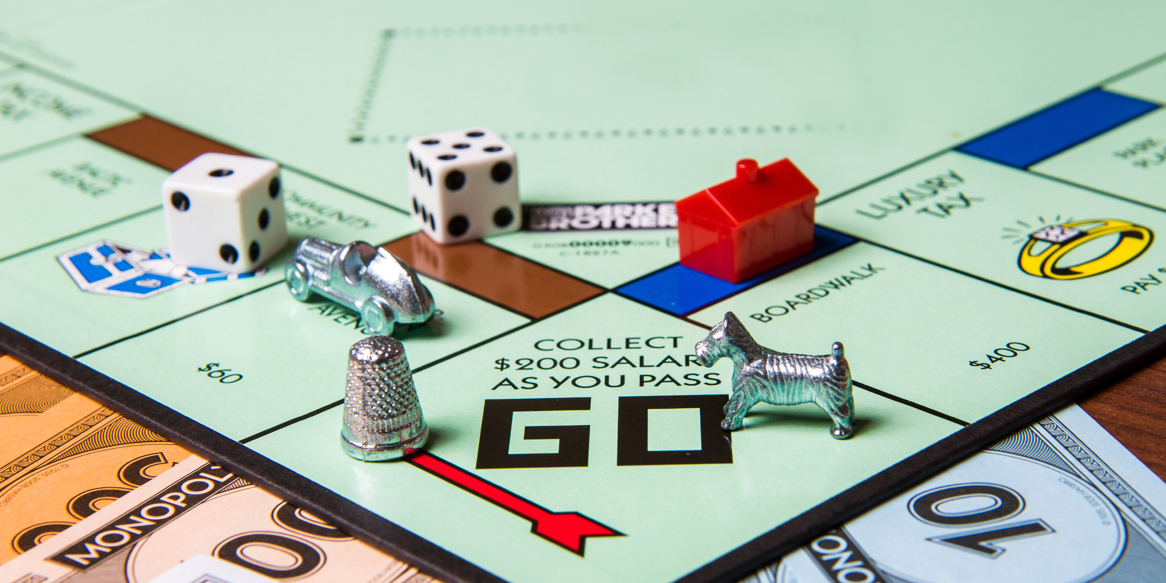 a board of a Monopoly game | The AWS marketplace monopoly: Win or Lose?