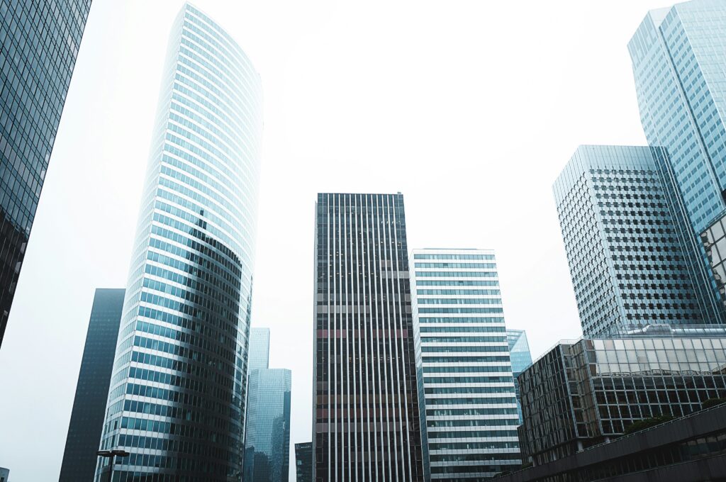 photo of skyscrapers during cloudy weather | visa finance