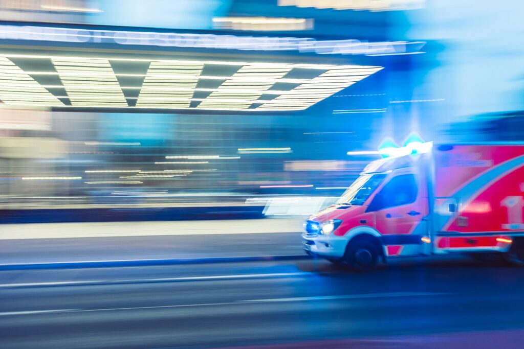 Image of ambulance | Maximizing healthcare efficiency: The synergistic power of ERP, EHR and CRM systems