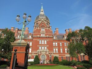 Johns Hopkins' Historic Dome building | Johns Hopkins opens doors to Workday for modernization program