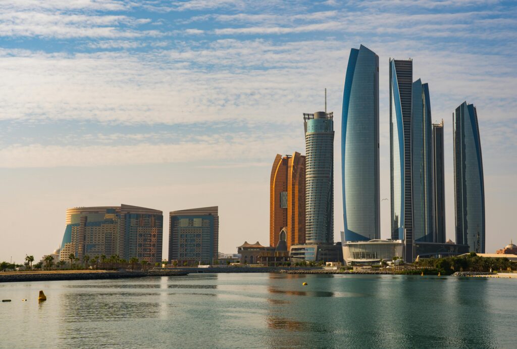 a landscape image of skyscrapers in Dubai | NetSuite launches UAE business innovations and eZhire collab