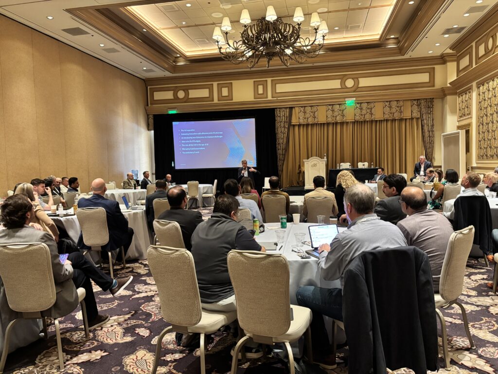 CIOs attend SAPinsider Las Vegas 2026 session on AI adoption and SAP strategy