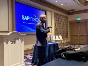 enterprise data architecture sapinsider las vegas