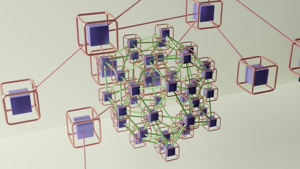 Diagram representing a structured ERP delivery framework with interconnected processes and system components.