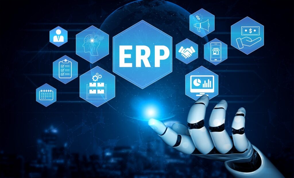 Future ERP systems will likely undergo a significant transformation, from static and reactive to dynamic, event-driven platforms powered by agentic AI, enabling them to execute workflows and interact autonomously across business processes. Image from Adobe.