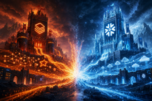 Databricks and SnowflakDatabricks vs Snowflake enterprise AI data war lakehouse architecturee battle over AI and data