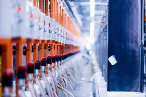 Automated manufacturing equipment illustrating SAP MII vulnerabilities highlighted in SAP Security Patch Day August 2026.