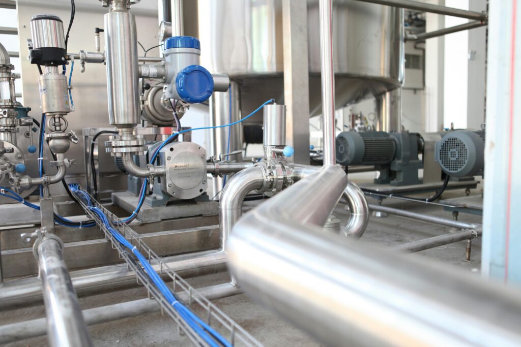 Industrial manufacturing equipment pumps